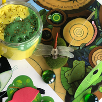 Peep Inside the Garden Play dough Kit - Arty Explorers